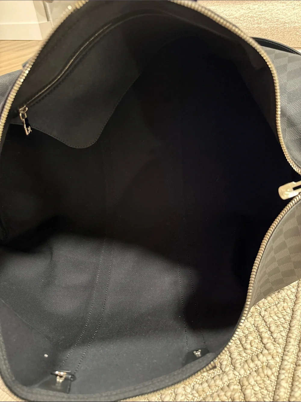 Louis Vuitton Keepall 55 Damier Graphite